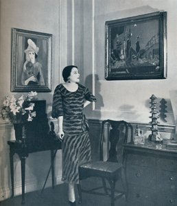 Narożnik w domu Lady Jowitt, 1934 autorstwa Unbekannt