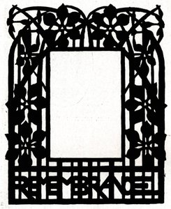 Projekt ramki do obrazu Margery Daw, 1898 autorstwa Unbekannt