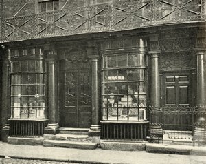 Wspaniały sklep w Artillery Row, Houndsditch, Londyn, z drugiej połowy XVIII wieku, autorstwa Unbekannt