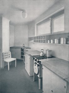 Kuchnia zaprojektowana przez profesora Oswalda Haerdtla z Wiednia, 1935 autorstwa Unbekannt