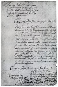 List Holenderskiej Kompanii Wschodnioindyjskiej do Willema Adriaana van der Stela, XVIII wiek 1931 autorstwa Unbekannt