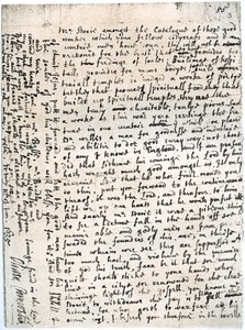 List do pana Storie autorstwa Olivera Cromwella, St Ives, 11 stycznia 1635-1636, 1899 autorstwa Unbekannt