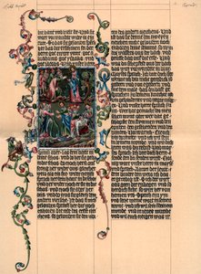 Strona z Biblii Wenzela, ok. 1400, 1903 r. autorstwa Unbekannt