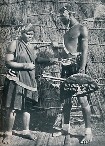 Para kochanków Zulu, 1912 autorstwa Unbekannt