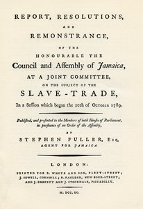Remonstracja tematu handlu niewolnikami, 1789 1965 autorstwa Unbekannt