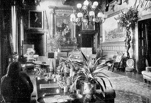 Salon, Sandringham House, Norfolk, 1910 autorstwa Unbekannt