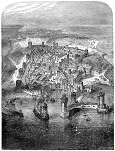 Widok Rodos, 1480 1882-1884 autorstwa Unbekannt