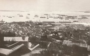 Widok na nowe nabrzeża w czasie budowy, 1914 autorstwa Unbekannt