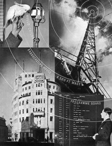 Wizyta w BBC, 1937 autorstwa Unbekannt