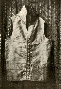 Kamizelka noszona przez hrabiego Lemcke, c1798, 1937. autorstwa Unbekannt