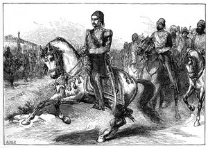 Abdul Hamid II, sułtan Imperium Osmańskiego, 1900 autorstwa Unbekannt