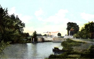 Zamek Abingdon, Oxfordshire, XX wiek autorstwa Unbekannt