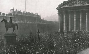 Przystąpienie króla Jerzego V, 1910. autorstwa Unbekannt