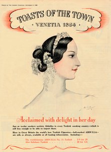 Okrzyknięty z zachwytem w jej czasach Toasty Miasta - Venetia 1854, 1940 autorstwa Unbekannt