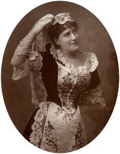 Ada Cavendish, brytyjska aktorka, 1882 autorstwa Unbekannt