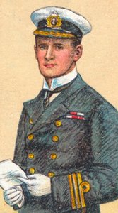 Admirał Teddy Evans, 1881-1957, brytyjski oficer marynarki i badacz Antarktyki, 1916 autorstwa Unbekannt