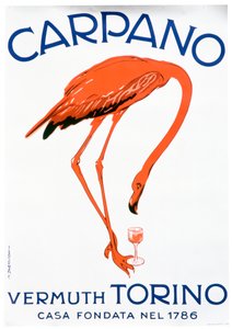 Reklama dla Carpano Vermouth autorstwa Unbekannt
