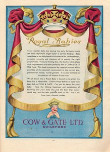 Ogłoszenie Cow & Gate Ltd., 1951 autorstwa Unbekannt