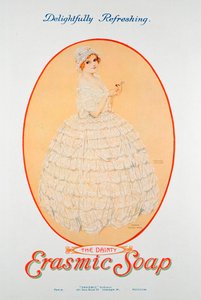 Reklama mydła Erasmic, 1920 autorstwa Unbekannt