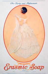 Reklama mydła Erasmic, 1920 autorstwa Unbekannt