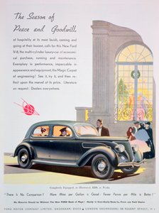 Reklama samochodów marki Ford, 1936 autorstwa Unbekannt