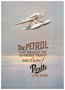 Reklama Pratts Ethyl Petrol, c1928 autorstwa Unbekannt