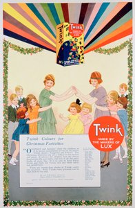 Reklama farby Twink, 1922 autorstwa Unbekannt