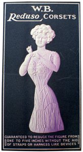Reklama gorsetów WB Reduso, lata 1900 autorstwa Unbekannt