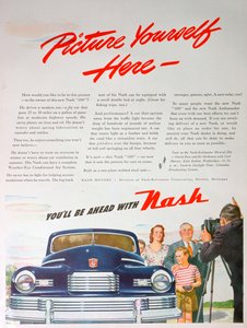 Reklama samochodu Nash 600, 1946 autorstwa Unbekannt