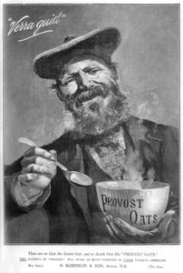 Reklama dla Provost Oats, 1901 autorstwa Unbekannt