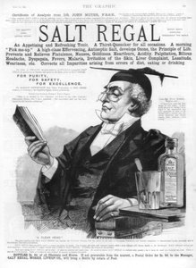 Reklama toniku Salt Regal, 1890 autorstwa Unbekannt