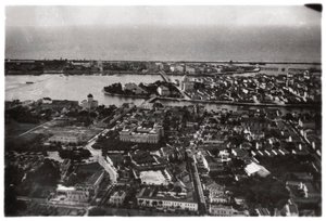 Widok z lotu ptaka na Recife, Brazylia, z Zeppelina, 1930 1933 autorstwa Unbekannt