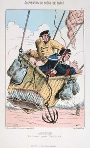 Aerostier, Oblężenie Paryża, 1870-1871 autorstwa Unbekannt