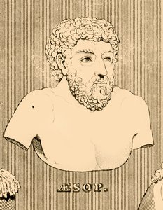 Ezop, c620-564 pne, 1830. autorstwa Unbekannt