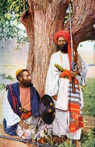 Plemiona Afridis Pathan, działania wojenne na północnych marszach Indii, Indie, 1922 autorstwa Unbekannt