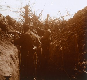 Po bitwie nad Marną, północna Francja, c1914-c1918 autorstwa Unbekannt