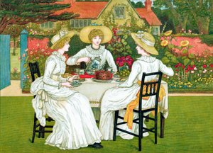 Podwieczorek, 1886 autorstwa Unbekannt
