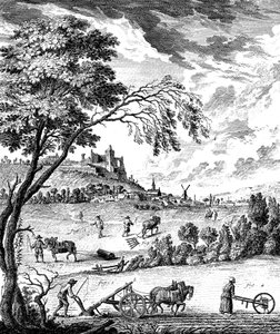 Rolnictwo, 1751-1780 autorstwa Unbekannt