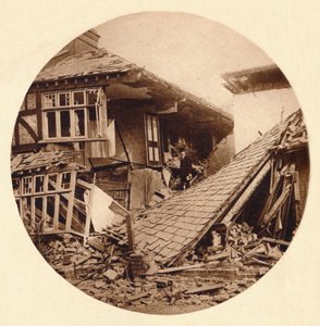 Uszkodzenia nalotu w Croydon, 1915 1935 autorstwa Unbekannt