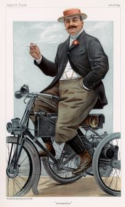 Albert, hrabia de Dion, francuski inżynier, 1899 autorstwa Unbekannt