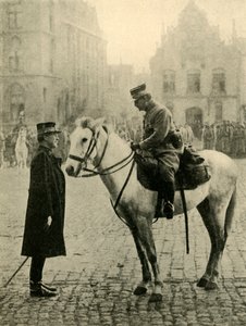 Albert I Belgijski, I wojna światowa, 1914, c1920. autorstwa Unbekannt