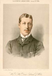 Albert Victor, książę Clarence, 1885 autorstwa Unbekannt
