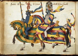 Album Turniejów i Parad w Norymberdze, koniec XVI-połowa XVII wieku. autorstwa Unbekannt