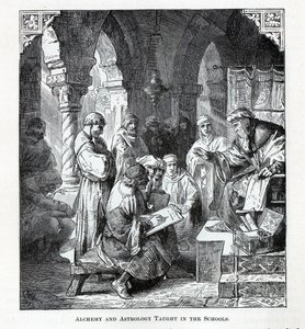 Alchemia i astrologia nauczane w szkołach, 1882 r autorstwa Unbekannt