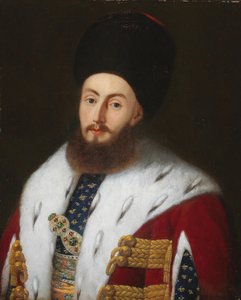 Aleksander II Mavrocordatos Firaris 1754-1819, książę Mołdawii, ok. 1800. autorstwa Unbekannt