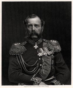 Aleksander II, car Rosji, XIX w. autorstwa Unbekannt