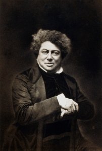 Alexandre Dumas Starszy, francuski powieściopisarz i dramaturg, c1840-1860 autorstwa Unbekannt
