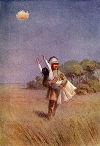 „Algon niesie Schwytaną Dziewicę do swojej loży”, 1914. autorstwa Unbekannt