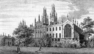 All Souls College, Uniwersytet Oksfordzki autorstwa Unbekannt