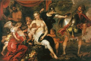 Alegoria Pokoju, c. 1650 autorstwa Unbekannt